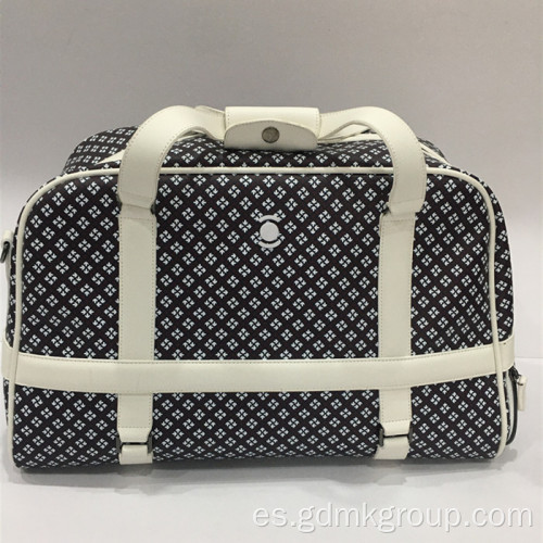 Bolso de cuero de gran capacidad para viaje y ocio.